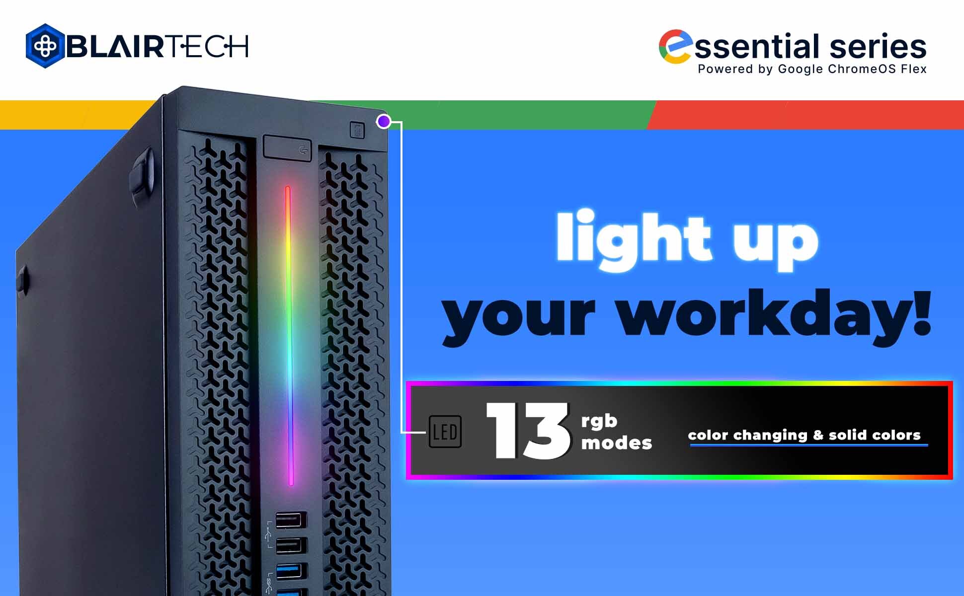 Light Up Your Workday RGB Desktop