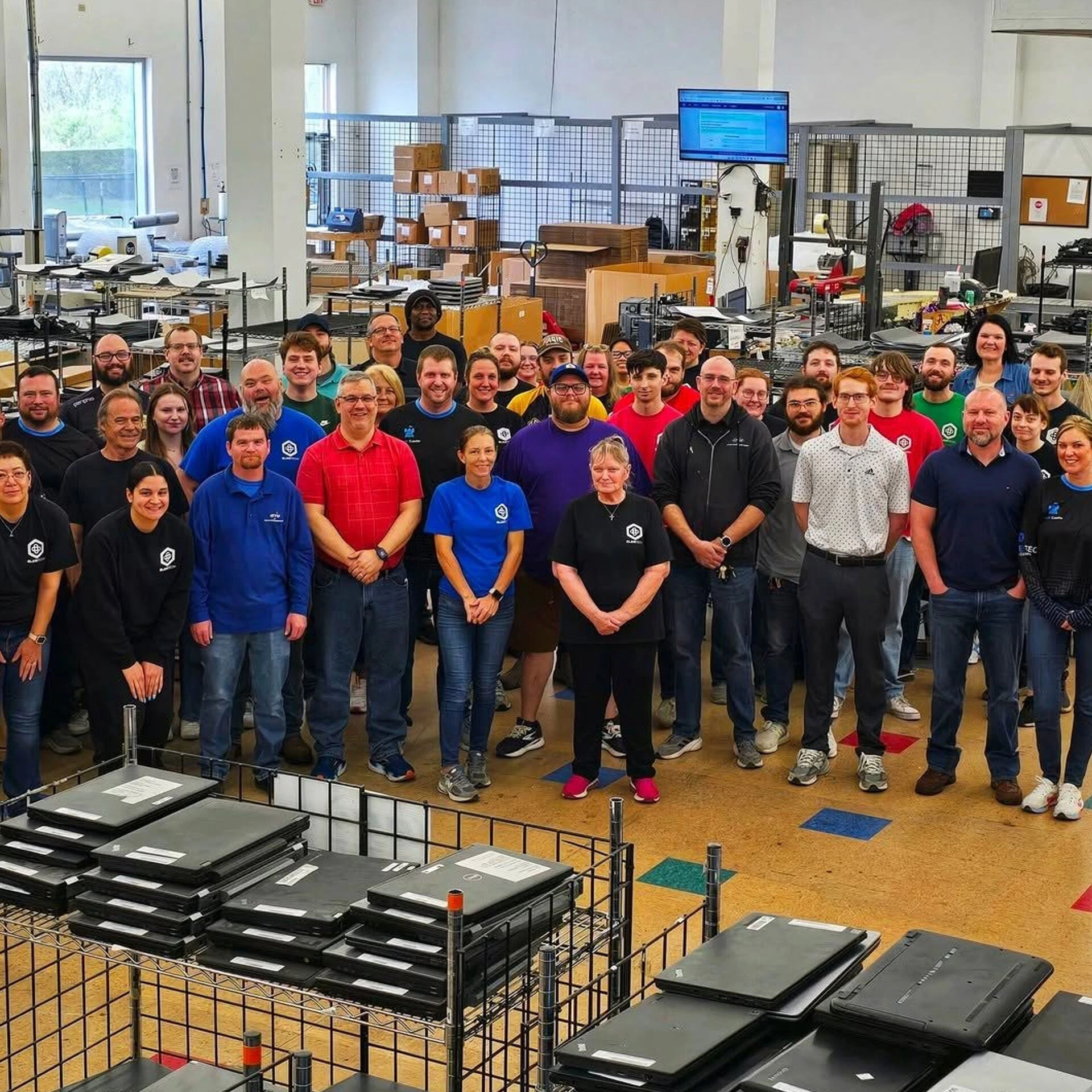 A group photo of the BlairTech Team