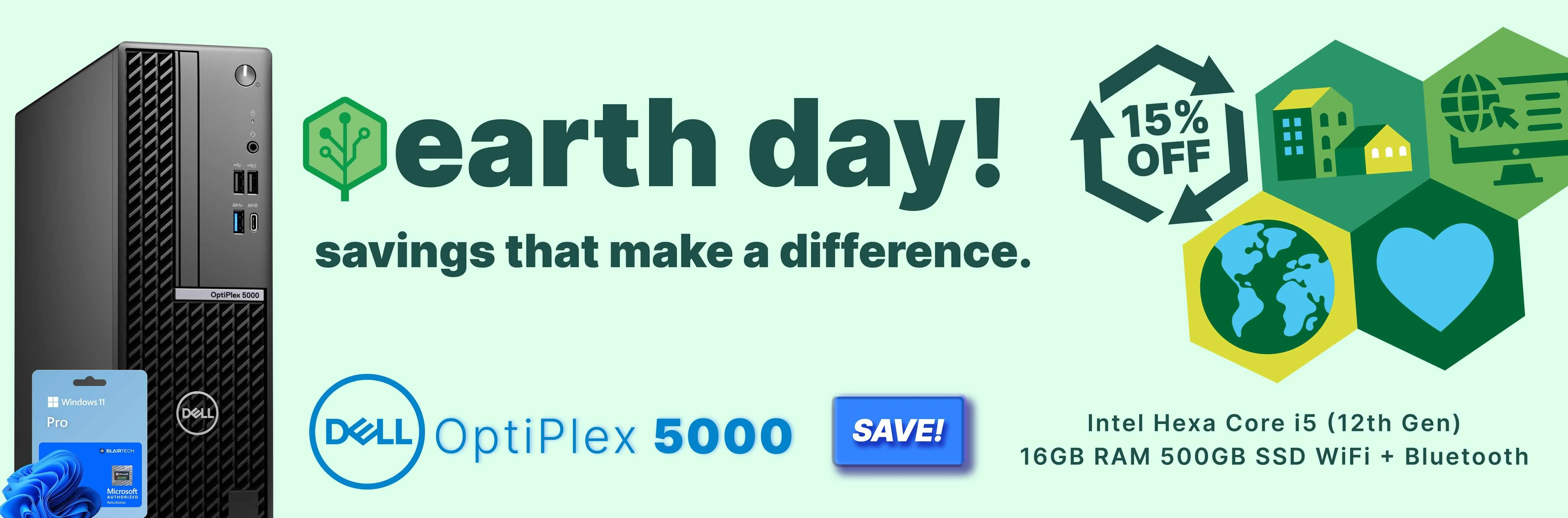 BlairTech Earth Month Savings