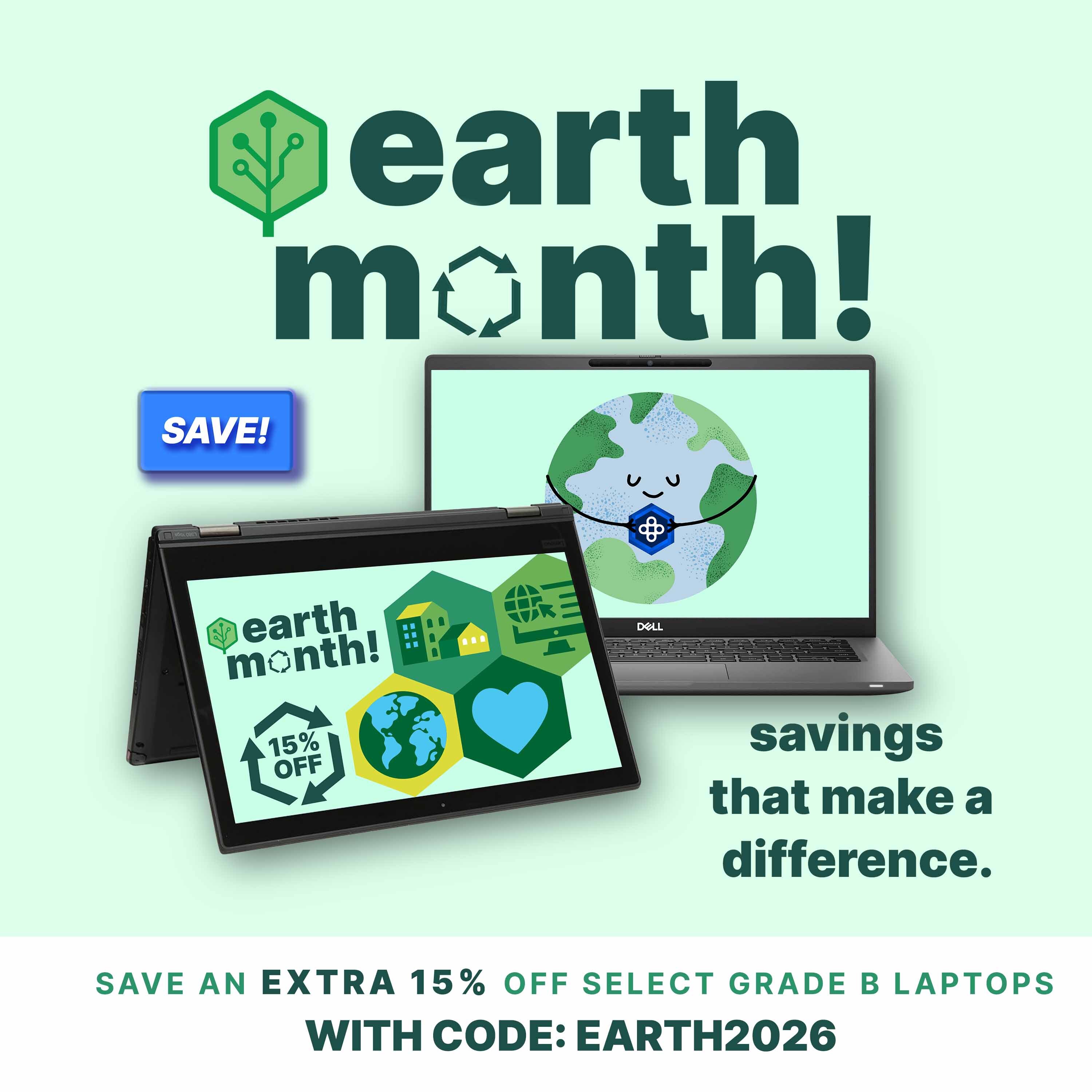 Earth Month Savings