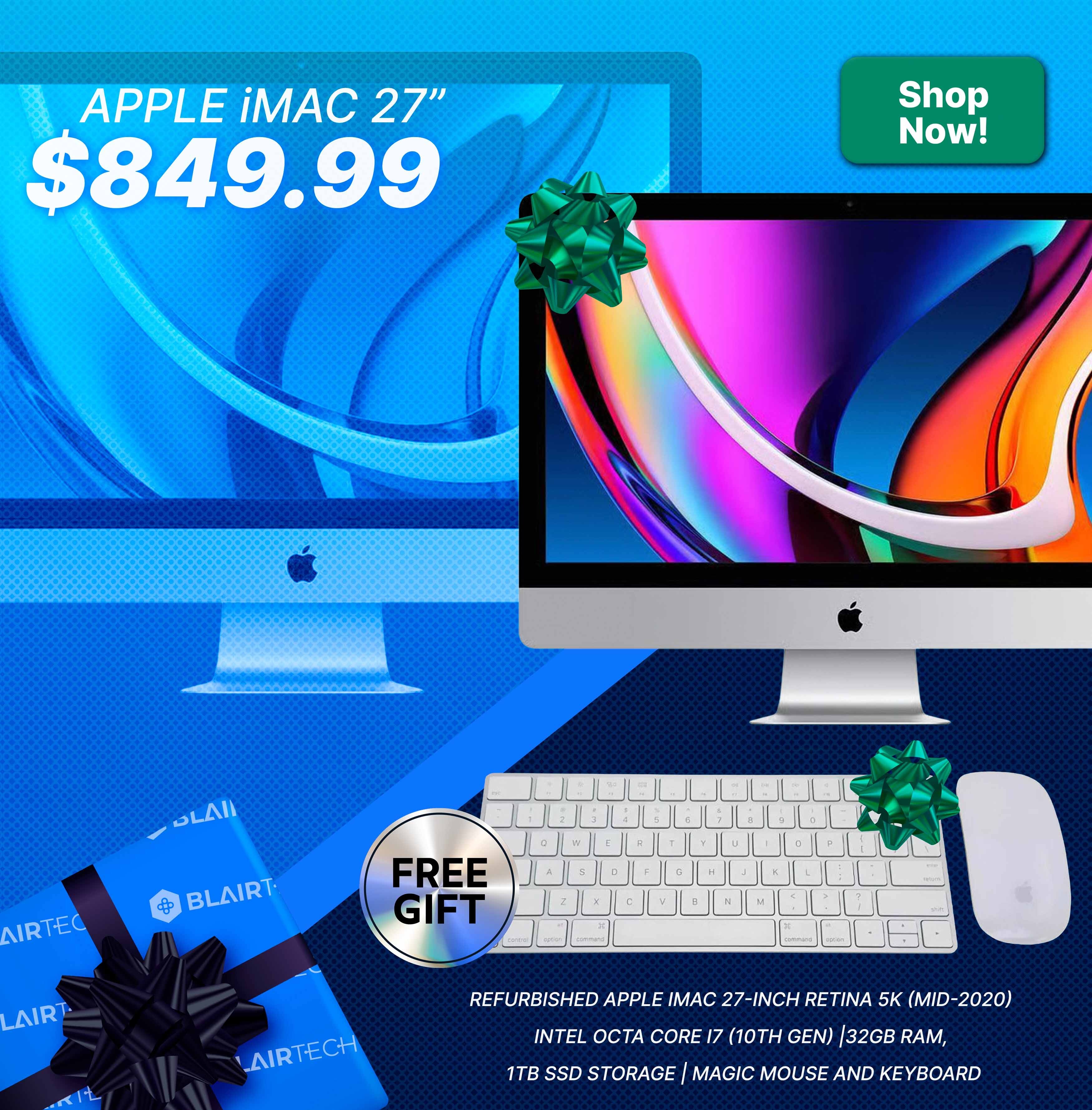 Apple iMac 27-inch Retina 5K (Mid-2020)