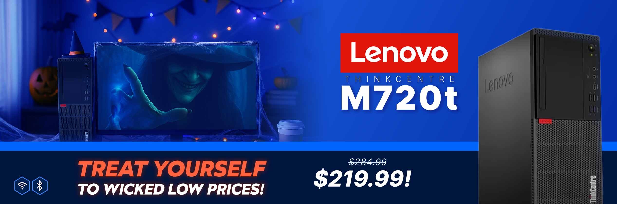 Lenovo ThinkCentre M720t Desktop Tower