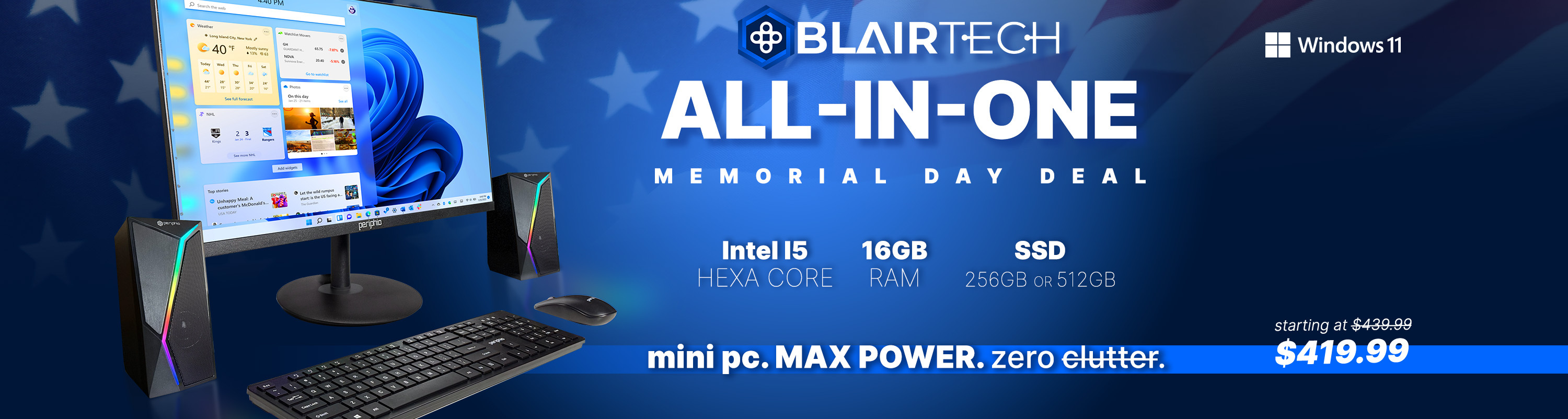 Get our All-In-One PC - now only $409.99!