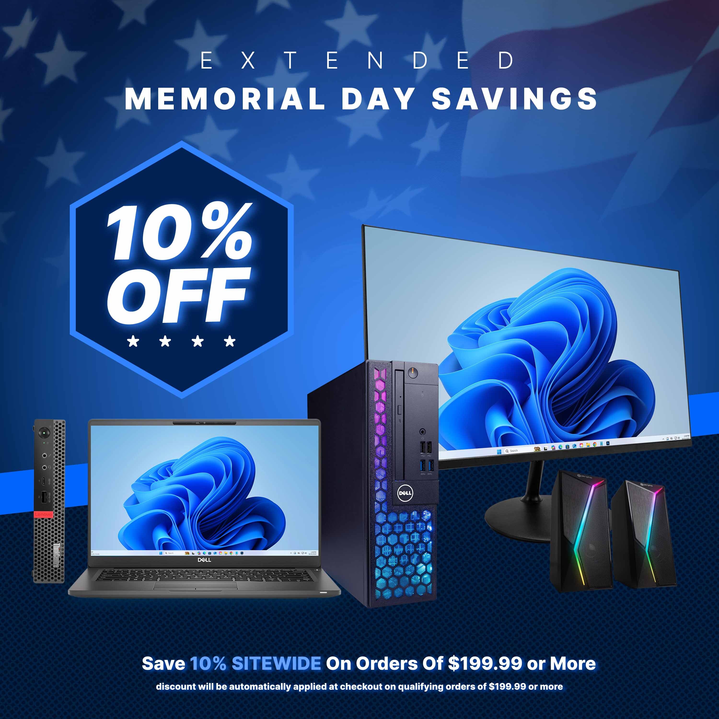 10% Off Orders of $199.99 or More