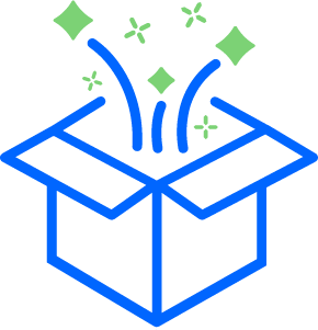 Box with Sparkles Icon