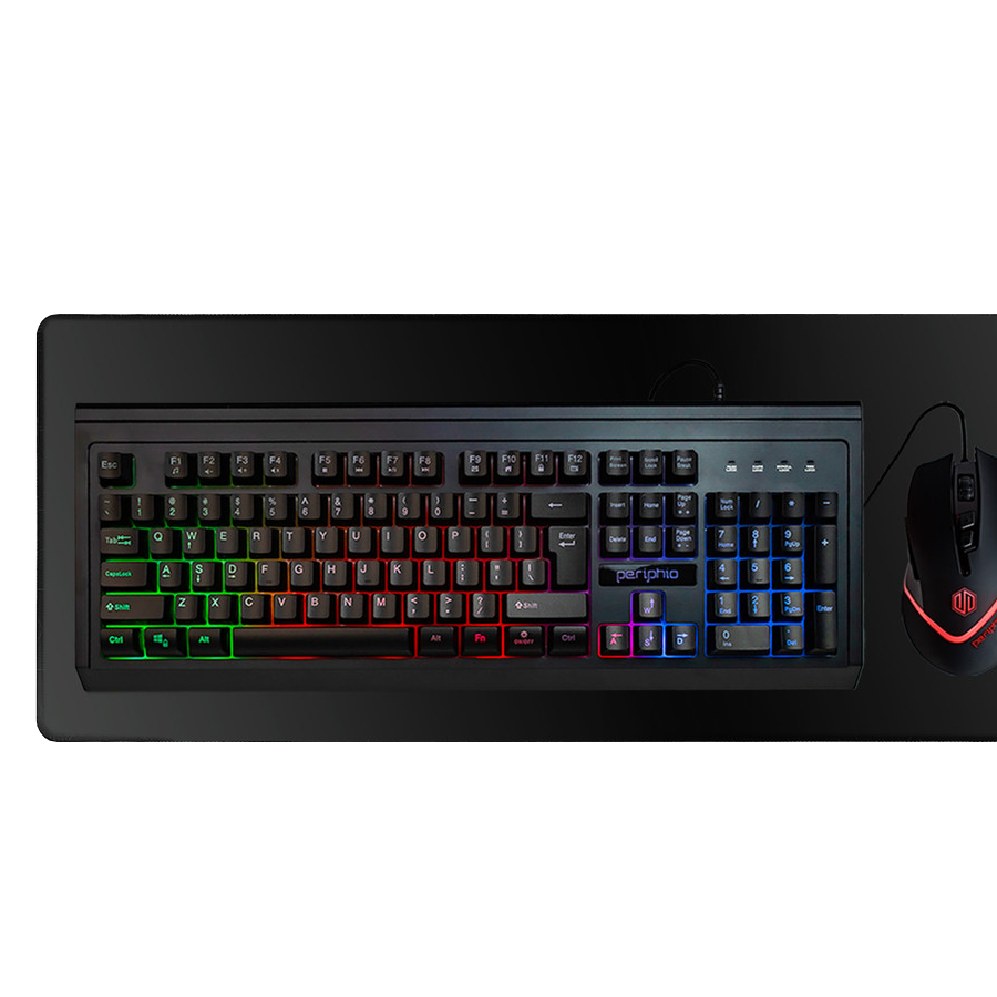 Deskmat + RGB Mouse & Keyboard