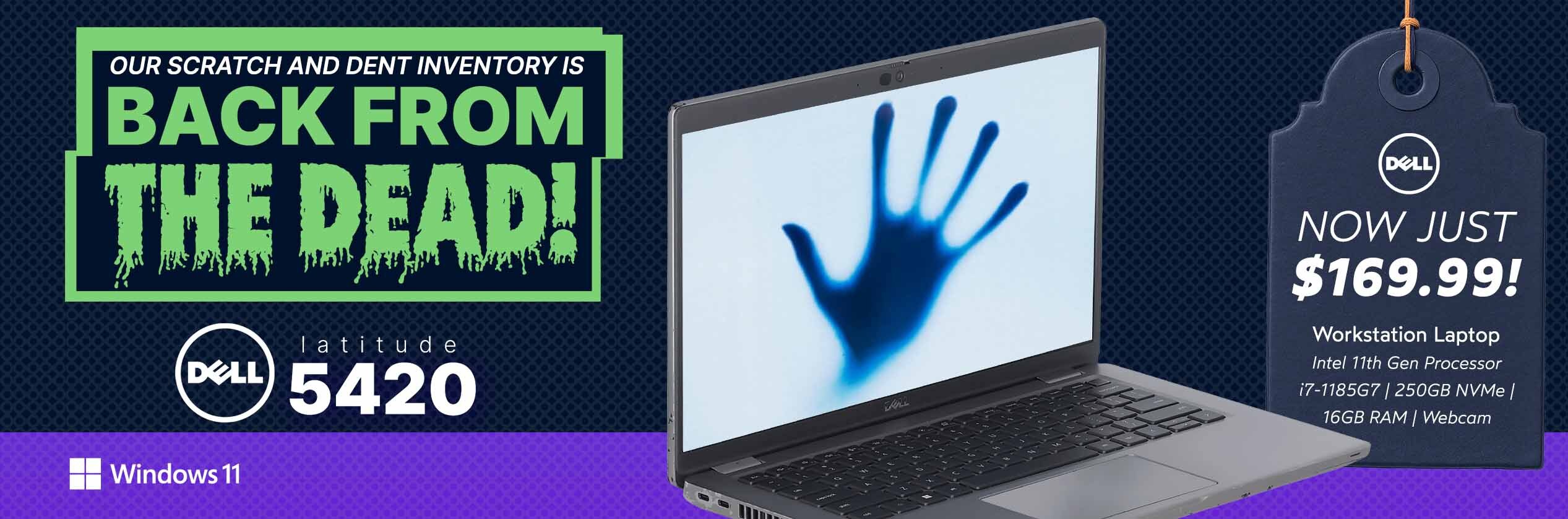 Scratch and Dent Dell Latitude 5420 - 14 inch Workstation Laptop