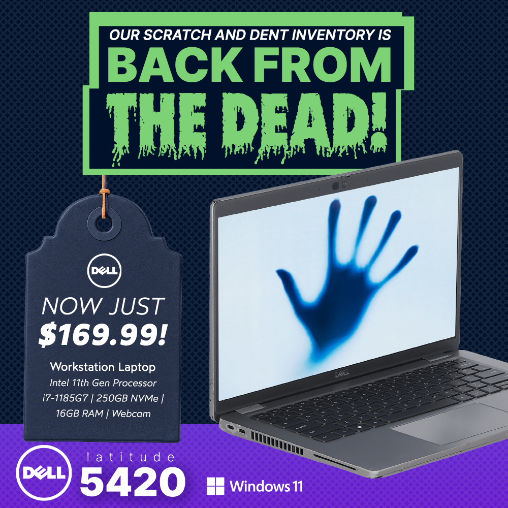 Scratch and Dent Dell Latitude 5420 - 14 inch Workstation Laptop