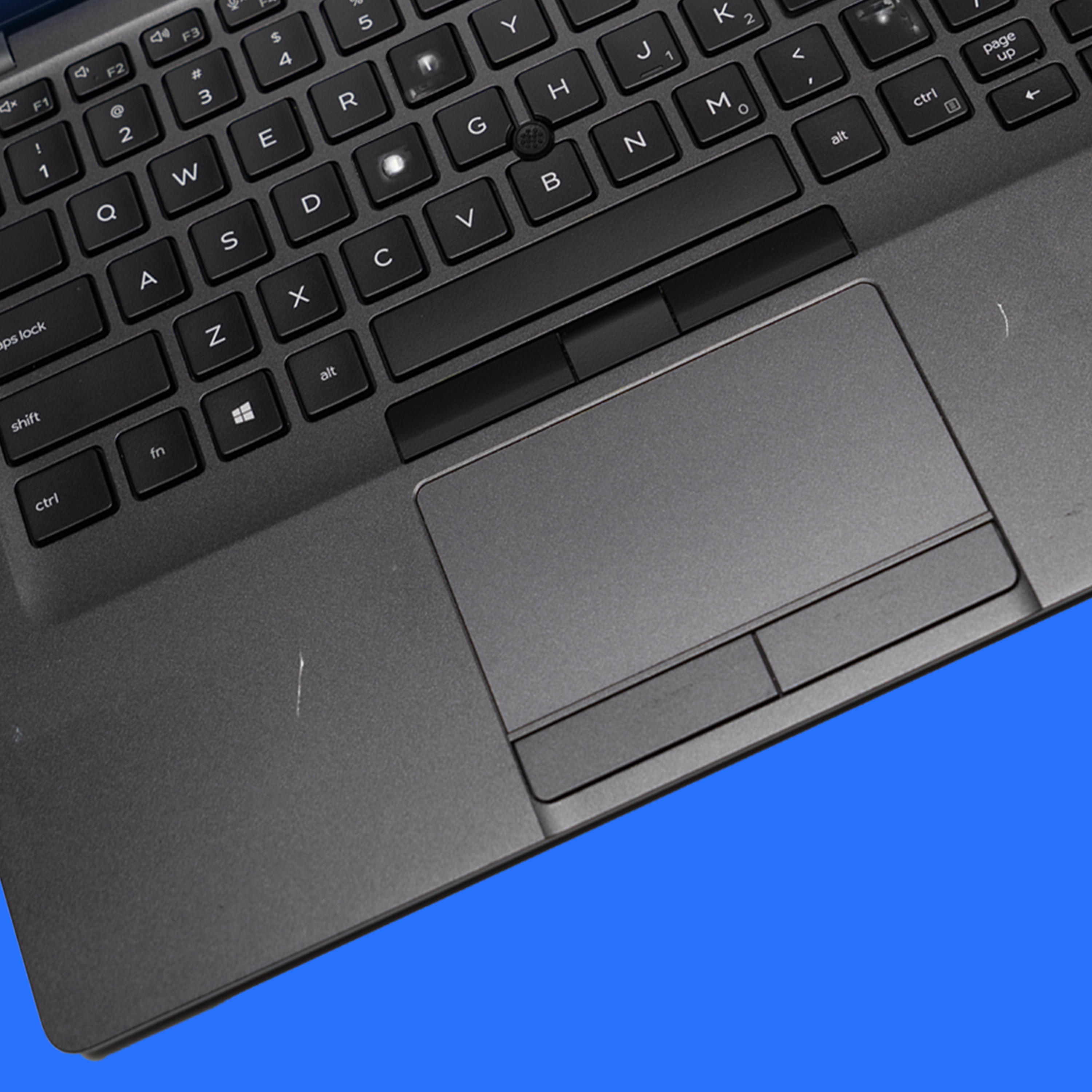 Dell laptop's ports