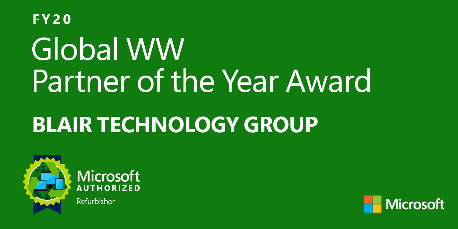 2020 MAR Global Partner of the Year