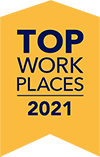 Top Work Places 2021 Award