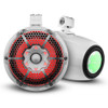DS18 HYDRO 10" Wakeboard Pod Tower Speaker with Integrated RGB LED Lights 900 Watts (Pair) - White
