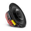 DS18 - PRO-HY6.4MSL 6.5" Shallow Hybrid Mid-Range Loudspeaker with Built-in Driver 300 Watts 4-Ohms - Single Speaker - Grill Included