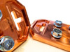 Copper Sky High Car Audio Flat 6 Spot Battery Terminals