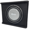 SoundQubed HDS2 10" Subwoofer Wedge Loaded and Powered Enclosure SoundQubed