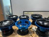B-Stock - SoundQubed HDX4 Series Subwoofer 15" Custom Blue Powder Coated Baskets SoundQubed