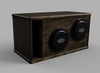 Gately Audio - 2.0 CF 2 X 8" Subwoofer Enclosure Gately