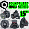 B Stock SoundQubed HDX3-15 Series Subwoofers SoundQubed