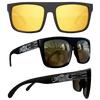 SHCA x Heatwave Regulator Sunglasses: Black with Gold Rush Lens