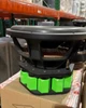 B Stock - SoundQubed Team NEO 15" D2 with green pillars SoundQubed