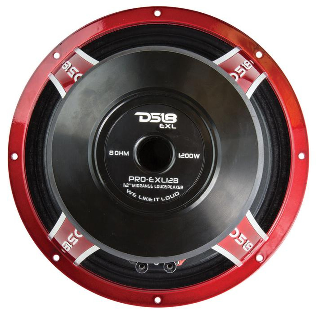 PRO-EXL128 12" MIDRANGE LOUDSPEAKER 8 OHM 1200 WATTS