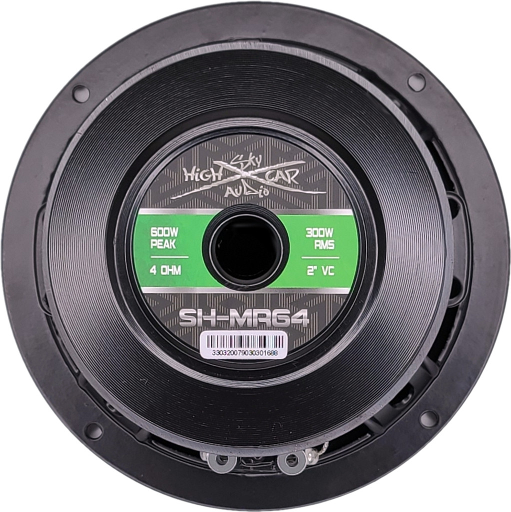 SHCA Pro Audio MR64 6.5" Midrange Midbass Speaker 600 Watts 4 ohm (Single)