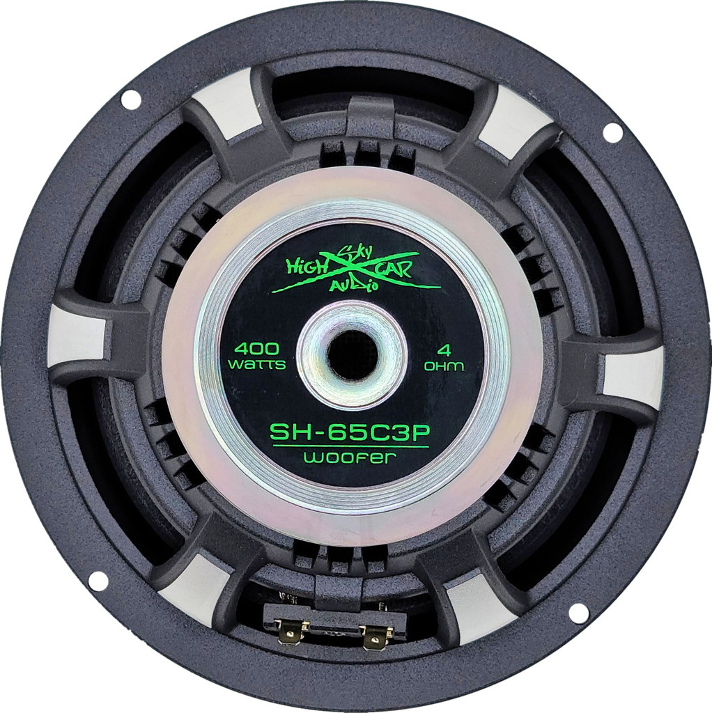 SHCA - 65C2P Premium Neo 2 Way 6.5" Component Set 4 ohm (Neo Motors, Titanium Dome)