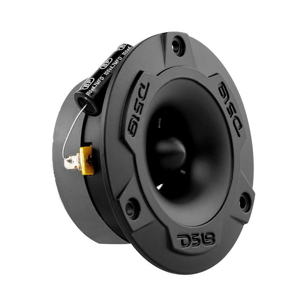 DS18 - PRO TWX1 - 1" VC Aluminum Super Bullet Tweeter 240 Watts 4-Ohm - Pair (Black)