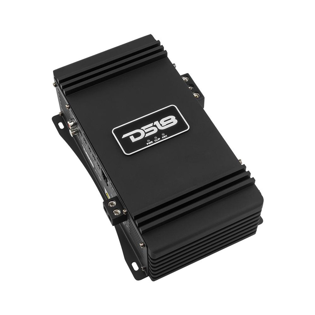 DS18 - GFX-1.4K1 PRO Full-Range Class D 1-Channel Monoblock Amplifier 1400 Watts RMS 1-Ohm