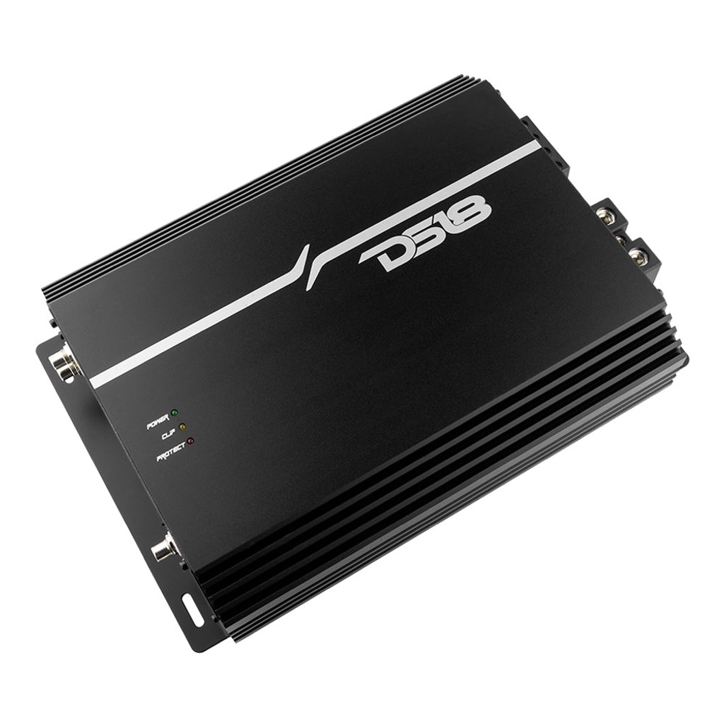 DS18 - EXL-P2000X1D 1-Channel Class D Car Amplifier 2000 Watts RMS 1-Ohm Made In Korea