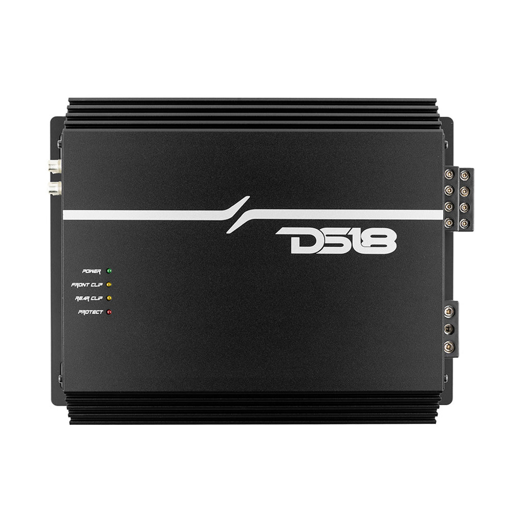 DS18 - EXL-P800X4 4-Channel Class A/B Car Amplifier 160 x 4 Watts RMS @ 4-Ohm Made In Korea