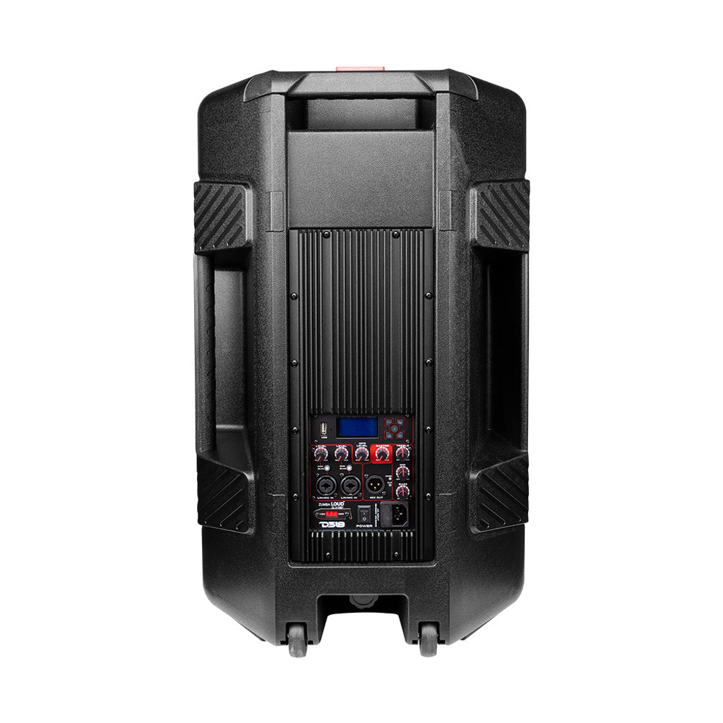 DS18 - ZL-X15BT Exclusive ZUMBA LOUD Powered 15" Speaker System with MP3, USB & TWS BT 1000 Watts