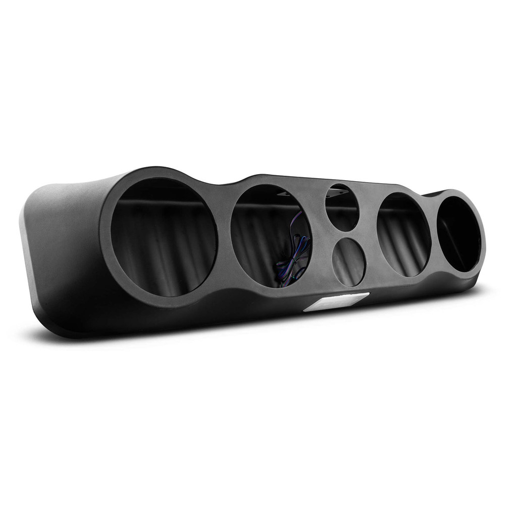 DS18 - EN46-35 Universal Kick Panel Pod 35" Enclosure 4 X 6.5" Speakers and 2 x Tweeters (Unloaded)
