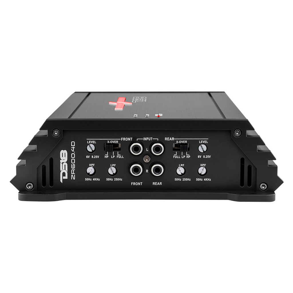 DS18 - ZR600.4D ZR Class D 4-Channel Full Range Amplifier 150x4 @4ohm Watts RMS