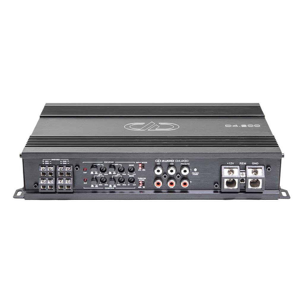 DD Audio D4.200 D Series 4 Channel Amplifier