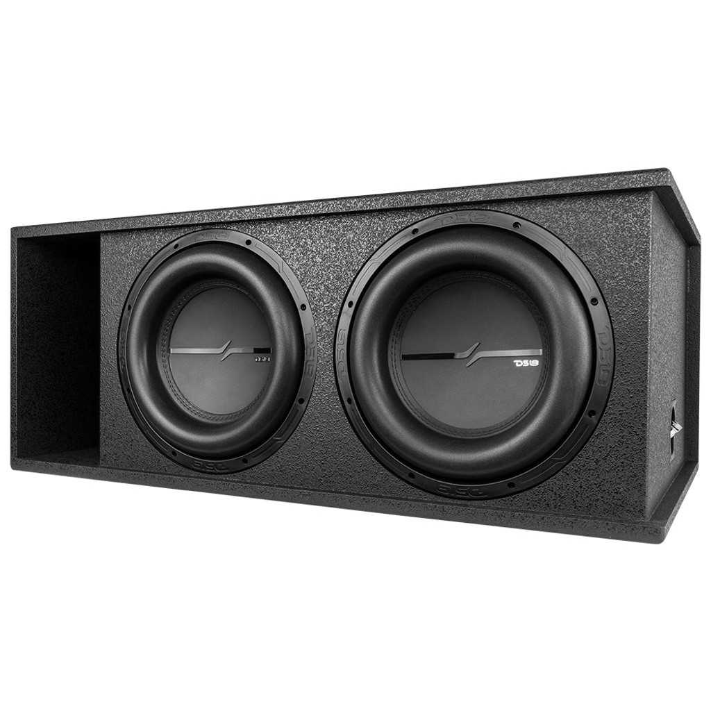 DS18 ZXI-212LD.RG Bass Package 2 x ZXI12.4D 12" Subwoofers In a Ported Rugged Box