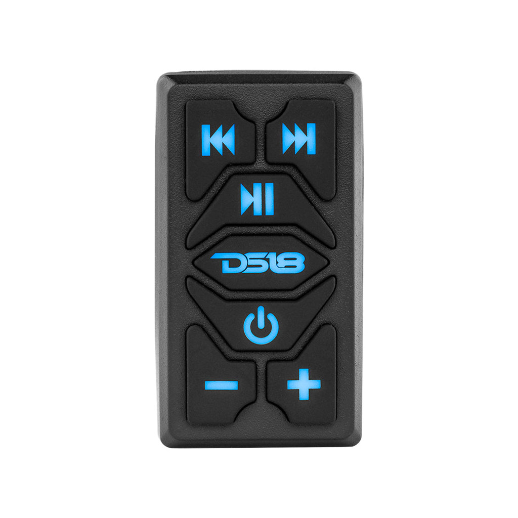 DS18 Marine And Powersports Waterproof Rocker Switch Bluetooth Audio Receiver With Controls