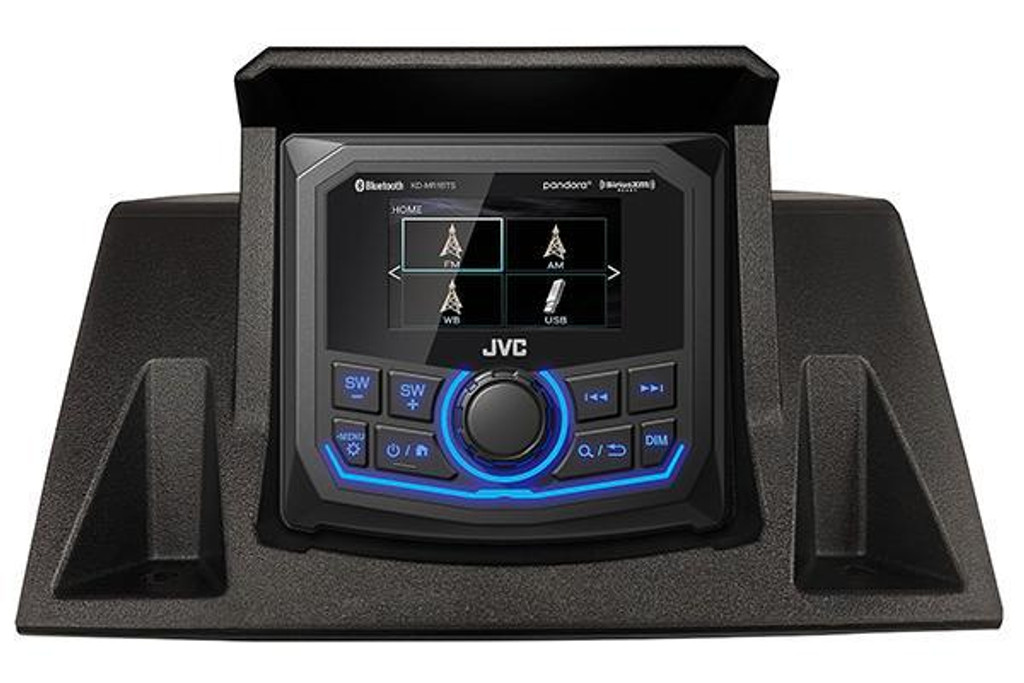 SSV Works 2018+ Polaris Ranger JVC MR1 Media Receiver Plug and Play Kit