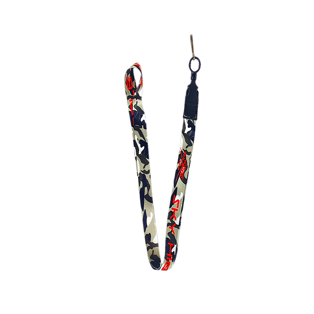 Sky High Car Camo Lanyard w/ Break-Away Buckle 