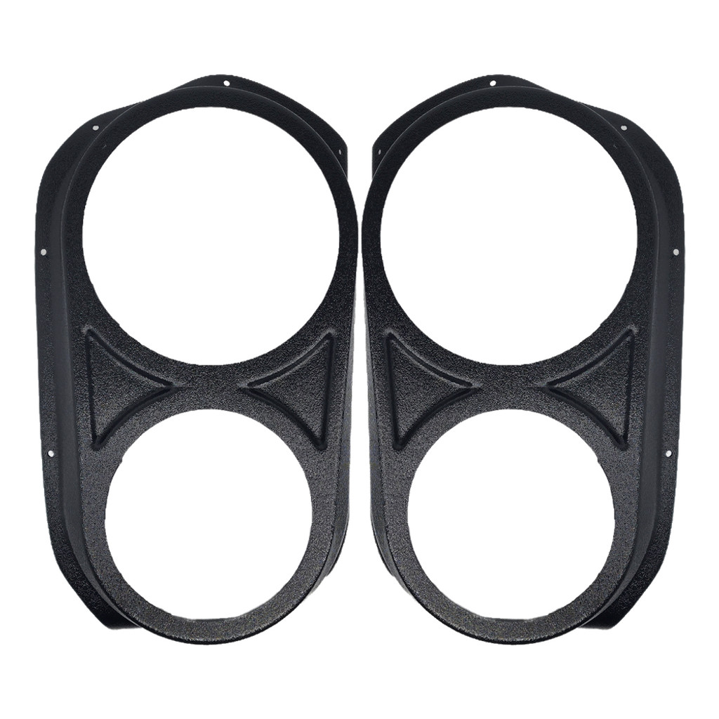 Custom Speaker Pods Single 8″+ Single 6-1/2″ for Rear Door 00-06 GM Full Size Truck Speaker Pods
