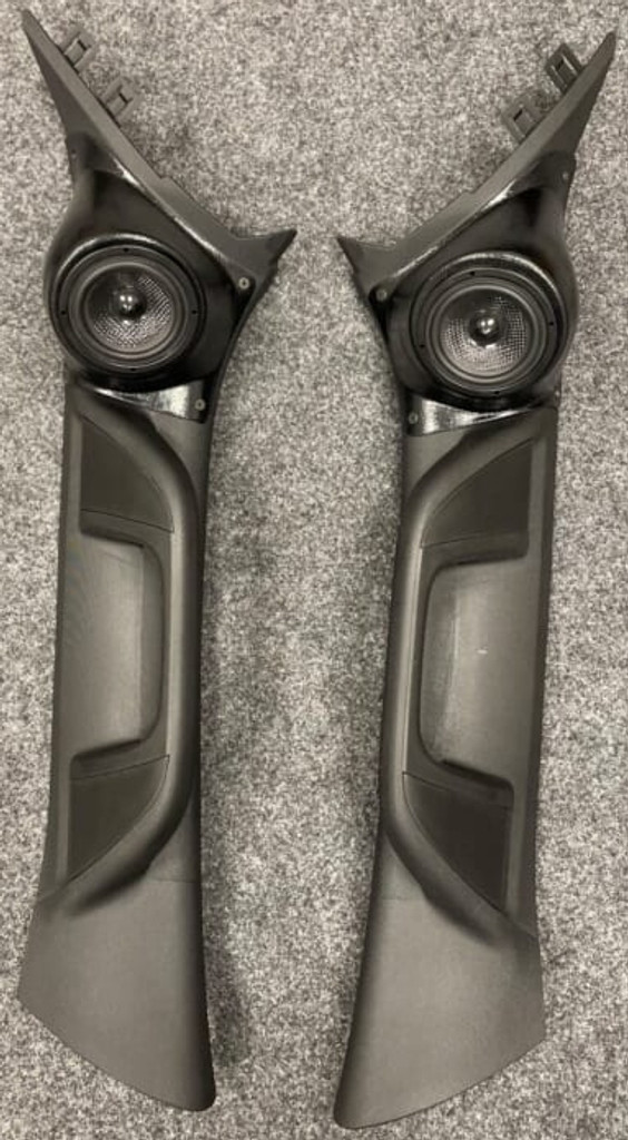 Custom Speaker Pods Single 3-1/2″ for Lower A-Pillar 19-21 Dodge Ram Pickup Speaker Pods Custom Speaker Pods