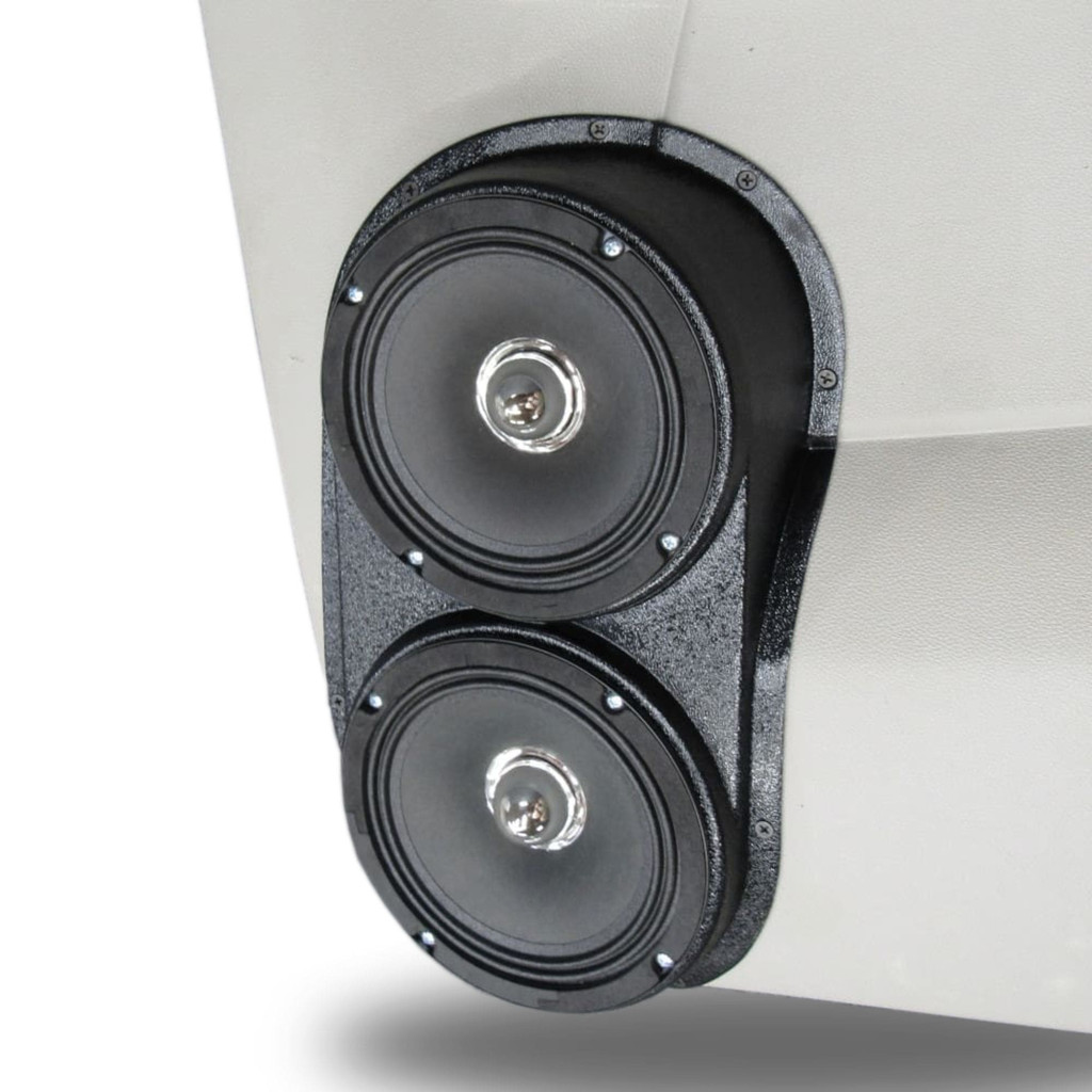 Custom Speaker Pods Dual 6-1/2″ for Rear Door 07-14 GM Full Size Truck Upper Handle Speaker Pods Custom Speaker Pods