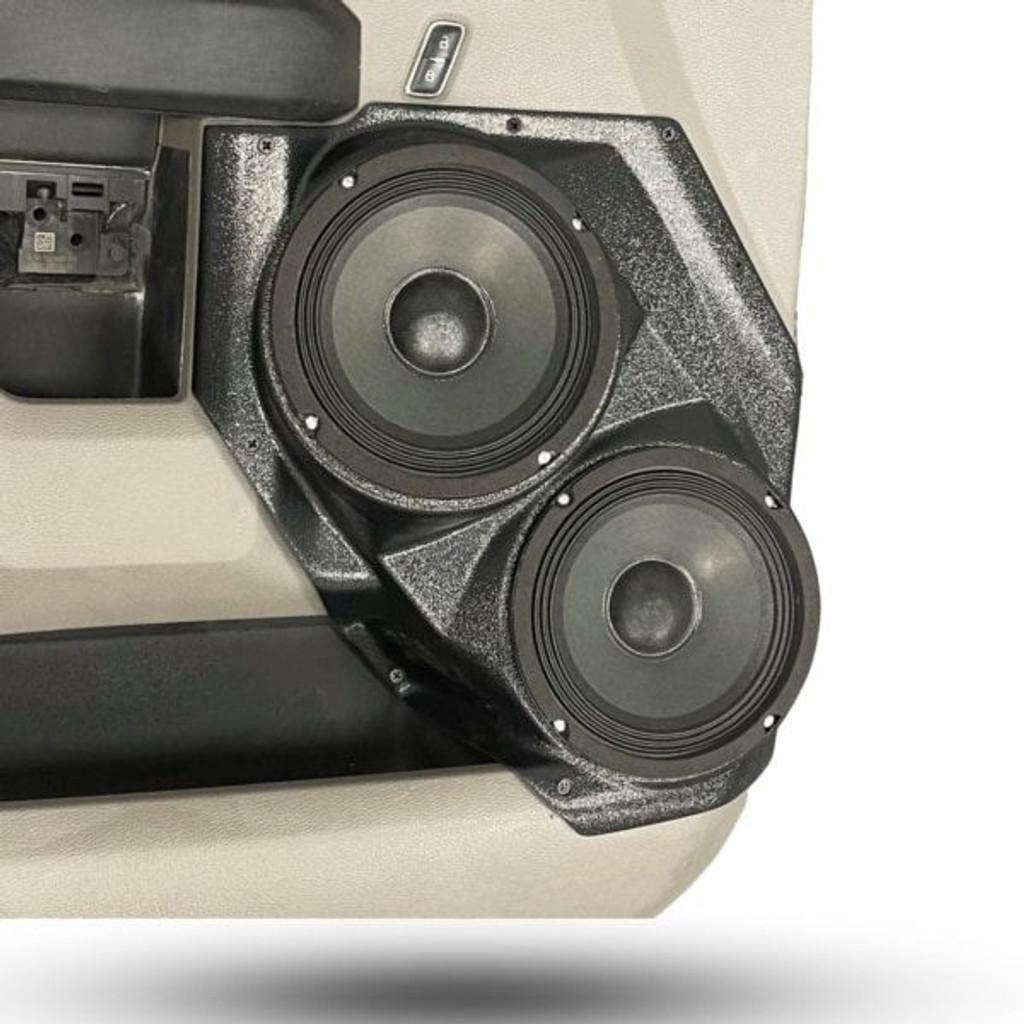 Custom Speaker Pods Dual 6-1/2″ for Front Door 15-20 Ford F-Series Pickup Speaker Pods Custom Speaker Pods