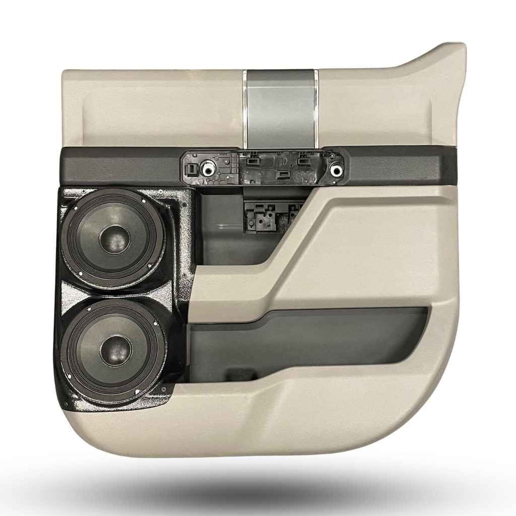 Custom Speaker Pods Dual 6-1/2″ for Rear Door 15-20 F-Series Pickup Crew Cab Speaker Pods