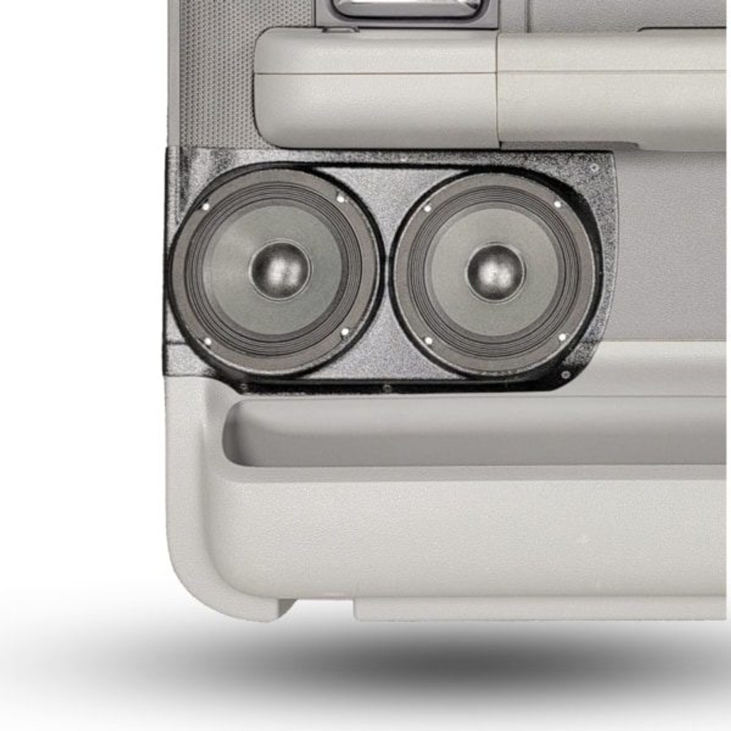 Copy of Custom Speaker Pods Dual 6-1/2″ for Rear Door 04-08 Ford F-150 Crew Cab Speaker Pods Custom Speaker Pods