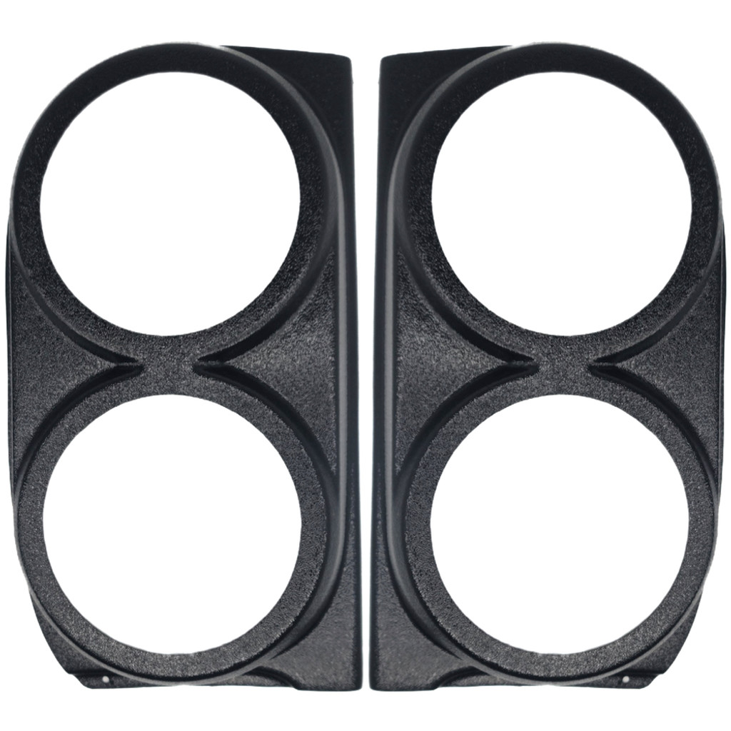 Custom Speaker Pods Dual 6-1/2″ Speakers for Non-Smoking Rear Door of 99-07 Ford F-250 Crew Cab Speaker Pods