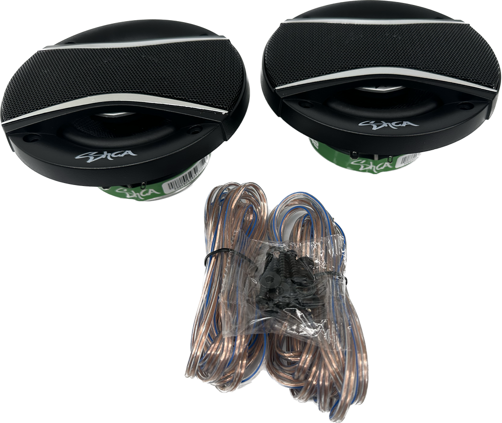 SHCA - C42 4" 2-way Coaxial Speakers (Pair) Sky High Car Audio
