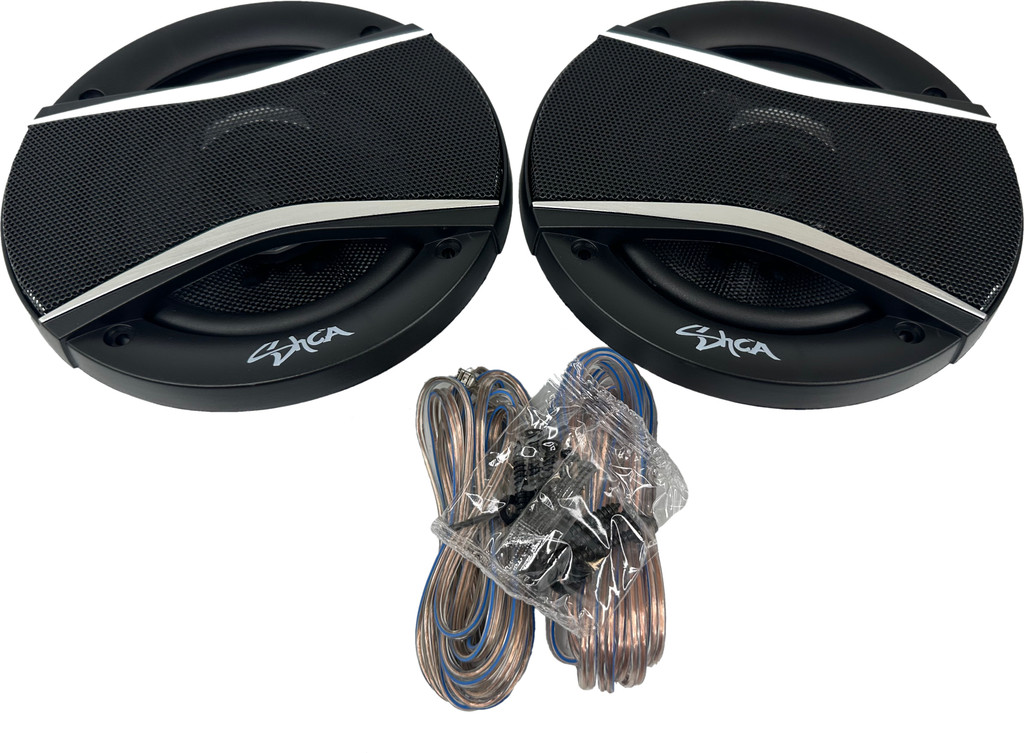 SHCA - C525 5.25" 2-way Coaxial Speakers (Pair) With Glass Fiber Cone Sky High Car Audio