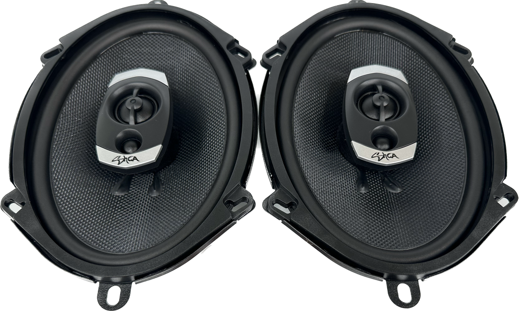 SHCA - C572 5x7" 2-way Coaxial Speakers (Pair) With Glass Fiber Cone Sky High Car Audio