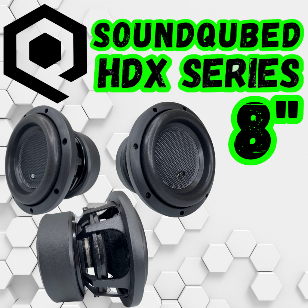 SoundQubed 8" HDX Subwoofer 8 Subwoofer